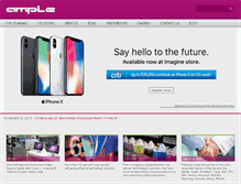 Tablet Screenshot of ample.co.in